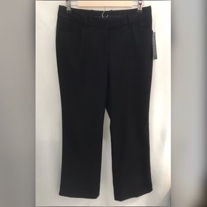 Petite Anne Klein black dress pants